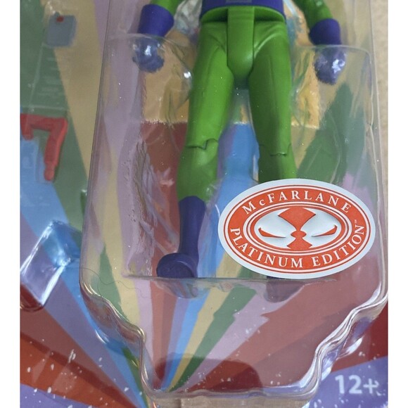 McFarlane DC Super Friends Riddler 6" Red Platinum Chase Retro Action Figure NIP - Picture 4 of 6